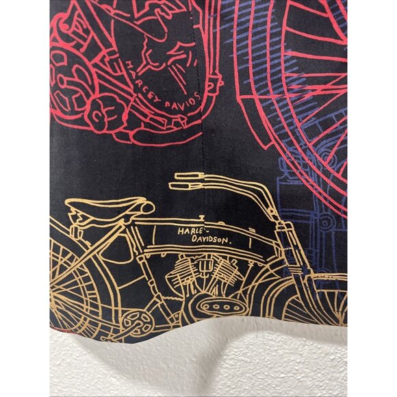 Harley Davidson Tori Richard‎ 100% Silk Button Up Shirt Women’s Large Hawaii - Picture 12 of 13